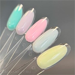 {{photo.Alt || photo.Description || 'Палитра для внутренней выкраски Веер Миндаль на кольце 50шт, прозрачная'}}