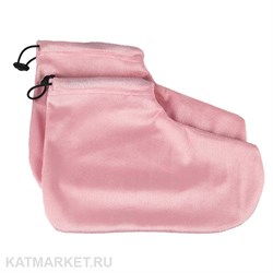 Divinail Носочки розовые махровые с затяжками 60418402