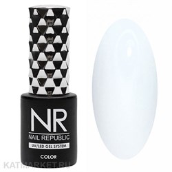 NR 10мл Гель-лак 01 Ярко-белый 11708001
