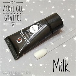 Grattol 30мл Акри-гель 11 Milk 10601811