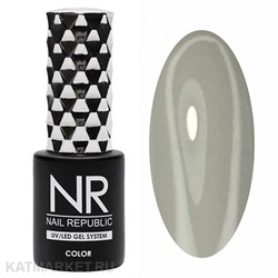 NR 10мл Гель-лак 76 Светлый cеро-бежевый 11708076