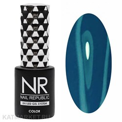 NR 10мл Гель-лак 106 Темно-бирюзовый 11708106