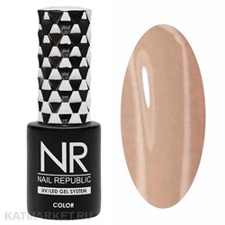 NR 10мл Гель-лак 117 Оранжевая пастель 11708117