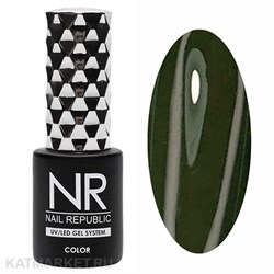 NR 10мл Гель-лак 121 Умеренно-оливковый 11708121