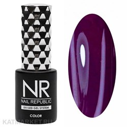 NR 10мл Гель-лак 158 Сливовый 11708158