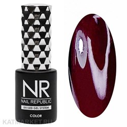 NR 10мл Гель-лак 167 Темно-сливовый 11708167