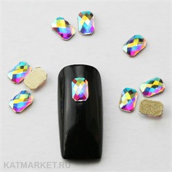 Прямоугольник с фаской голография, 20шт 61303112