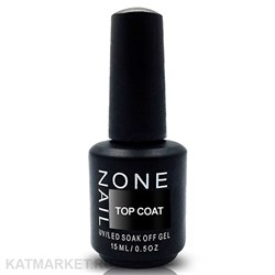 OneNail Top coat (new formula) с липким слоем, без УФ фильтра 15мл 13302061