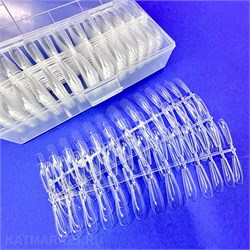 {{photo.Alt || photo.Description || 'Divinail Гелевые типсы Ballerina (прозрачные, Балерина) 480шт'}}