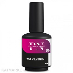 PatrisaNail Топ матовый без липкого слоя Velveteen 16мл 10901552