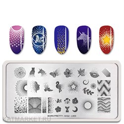BornPretty Пластина для стемпинга Artist L003 60501023