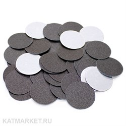 Divinail L 24мм, 150грит, черные Сменные диски для педикюра Premium 50шт 60714153