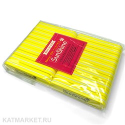 Sunshine Шлифовки Мини 100/180 блок 20шт, желтые 60610004