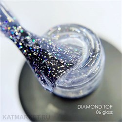 {{photo.Alt || photo.Description || 'NR 10мл Топ с шиммером Diamondtop 06 Gloss'}}