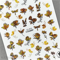 Наклейки PopFinger серия CJ 15 фольгированные 61218015