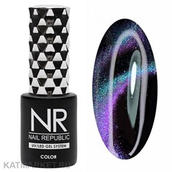 {{photo.Alt || photo.Description || 'NR 10мл Кошачий Глаз 3D cat 22 Green-lilac'}}