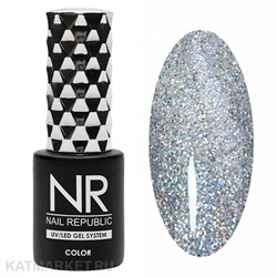 NR 10мл Гель-лак 421 Мерцающий иней 11708421