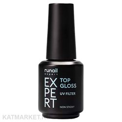 {{photo.Alt || photo.Description || 'Runail 118 Топ глянцевый с УФ-фильтром Top Gloss Non Sticky флакон 18мл'}}