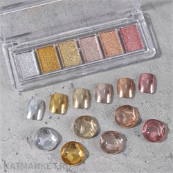 Пигмент в палетке 6 цветов 60914001