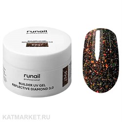 {{photo.Alt || photo.Description || 'Runail 9967 Моделирующий УФ-гель светоотражающий Builder UV Gel Reflective Diamond 3.0 банка 15г'}}