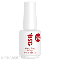 BSG 20мл Hard Top без липкого слоя, жесткий топ для эластичных и жёстких гелевых систем 12701223