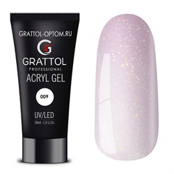 Grattol 30мл 09 Акри-гель Камуфляж с шиммером 10601809
