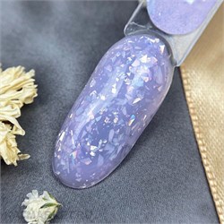 {{photo.Alt || photo.Description || 'PatrisaNail 16мл Potal Lily каучуковая сиреневая база с серебряной поталью'}}