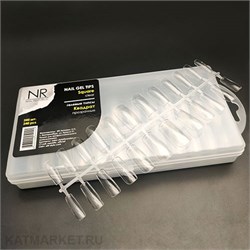 {{photo.Alt || photo.Description || 'NR Гелевые типсы Square (прозрачные, Квадрат) 240шт'}}