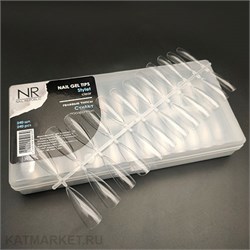 {{photo.Alt || photo.Description || 'NR Гелевые типсы Stylet (прозрачные, стилет ) 240шт'}}