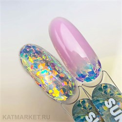 {{photo.Alt || photo.Description || 'PatrisaNail 5г Гель для дизайна с глиттером Galaxy Gel Sunset'}}