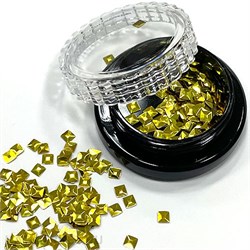 Sparkly дизайн квадраты, золото 61004024