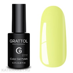 Grattol 9мл 125 Light Yellow Основная серия 10602125