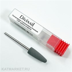 Divinail Полировщик силиконовый Premium 7х20 грубый (серый) 70901023