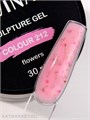 Divinail 30мл Sculpture Gel 212 с сухоцветами розовый 12323212