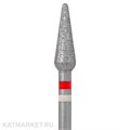 Тайфун Капля 4мм красная Алмазная фреза с жемчугом 856.104.266.120.040 71204140