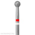 Тайфун Шар 4мм красный Алмазная фреза с жемчугом 856.104.001.035.040 71205140