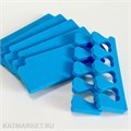 Разделители для пальчиков, синие 100шт (50 пар) 60429032
