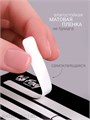 Наклейки на типсы, 1 лист 50шт, белые с черным 13809006