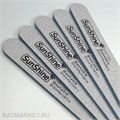 Пилка SunShine Прямая 100/180 серая с синим основанием, блок 25шт 60607353