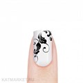 Nail Club 5мл Гель-краска для линий AS-02 Черная 12205002