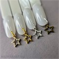 ZooNail Пирсинг для ногтей Звёздочки металл 10шт (1861) 61605861