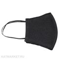 Многоразовая защитная маска черная 60402005