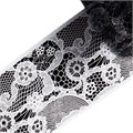 Фольга 50см Черное Кружево 04 61508004