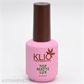 Klio 15мл Топ Матовый Lux с липким слоем 11604051
