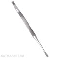 SilverStar АТ 979 Шабер, изгнутая маленькая лопатка, плоская закругленная лопатка 40122979