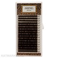 elSHINE Ресницы темно-коричневые Brown, отд.длины (M 0,10 11mm) 16 лент 83104331