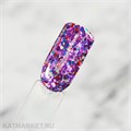 PatrisaNail 5г Гель для дизайна Glanz Impuls, лиловый микс 10946002