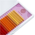 Enigma Цветные ресницы микс 0,07/C/8-12 mm "Spicy citrus" (15 линий) 81105401