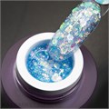 PatrisaNail 5г Гель для дизайна с глиттером Korean Gel Sky Blue 10985136