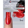 Grattol 15мл 35 Гранат Builder Base Gel Strong Гибрид базы и геля 10642035